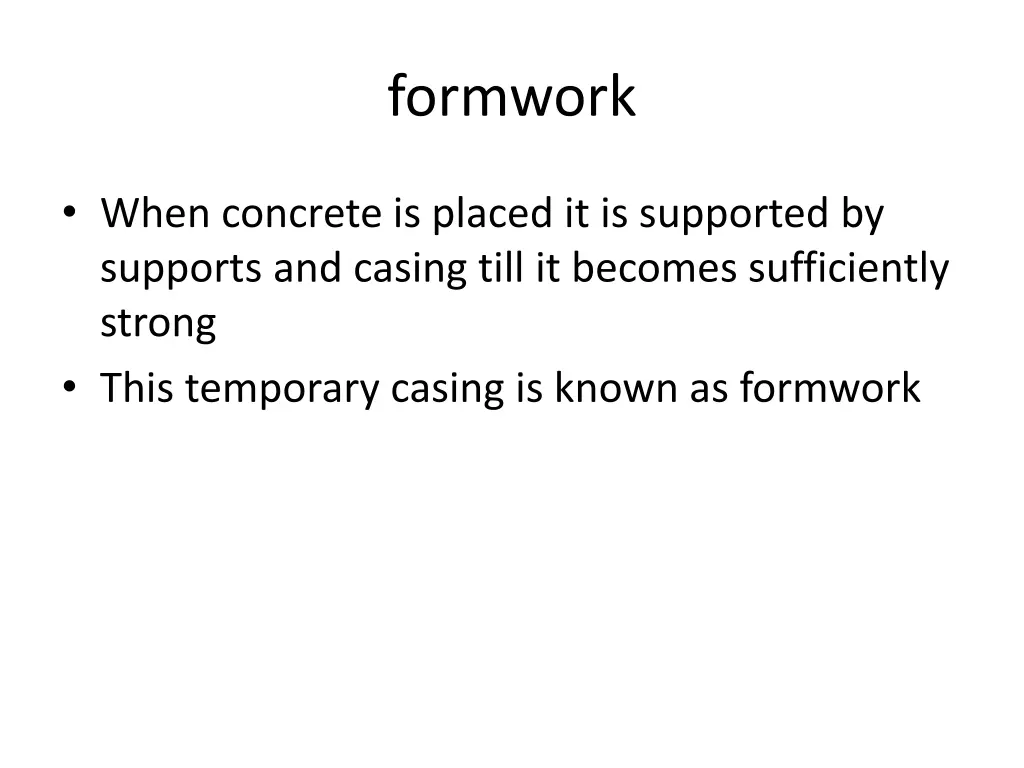 formwork 1