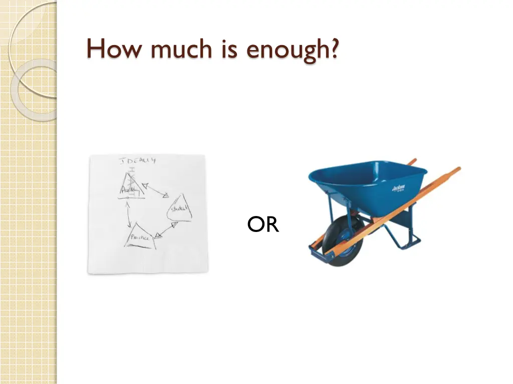 how much is enough