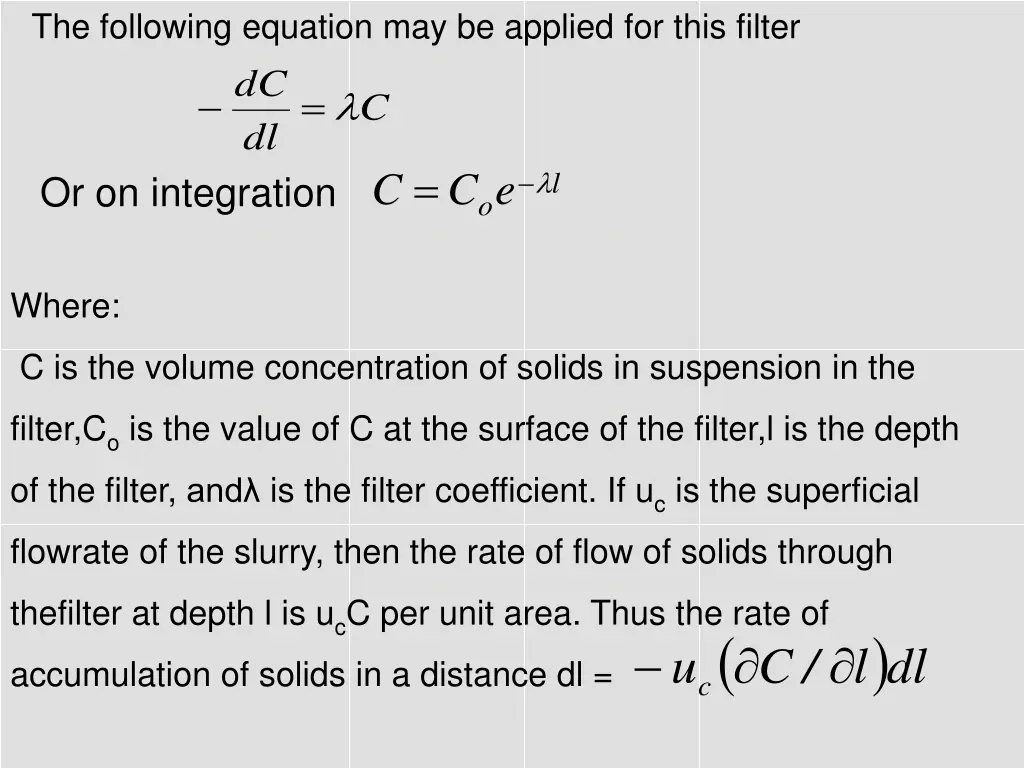 the following equation may be applied for this