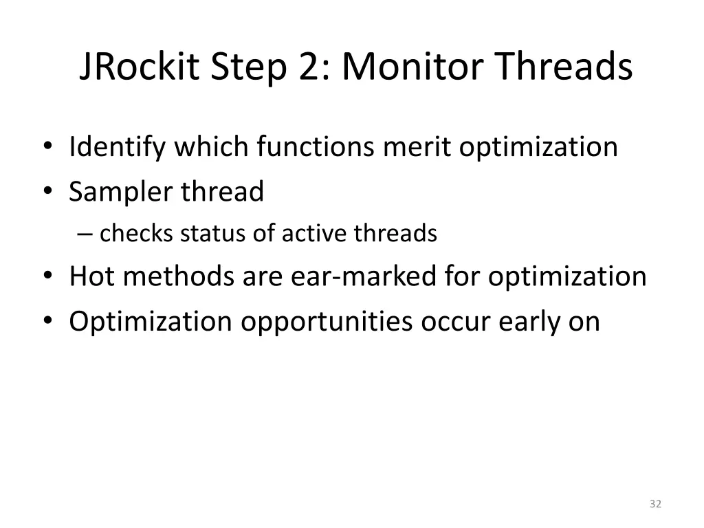 jrockit step 2 monitor threads