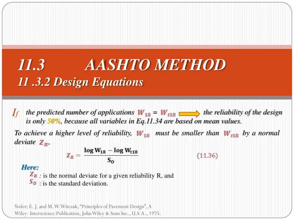 11 3 aashto method 11 3 2 design equations 5