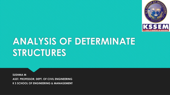 analysis of determinate structures
