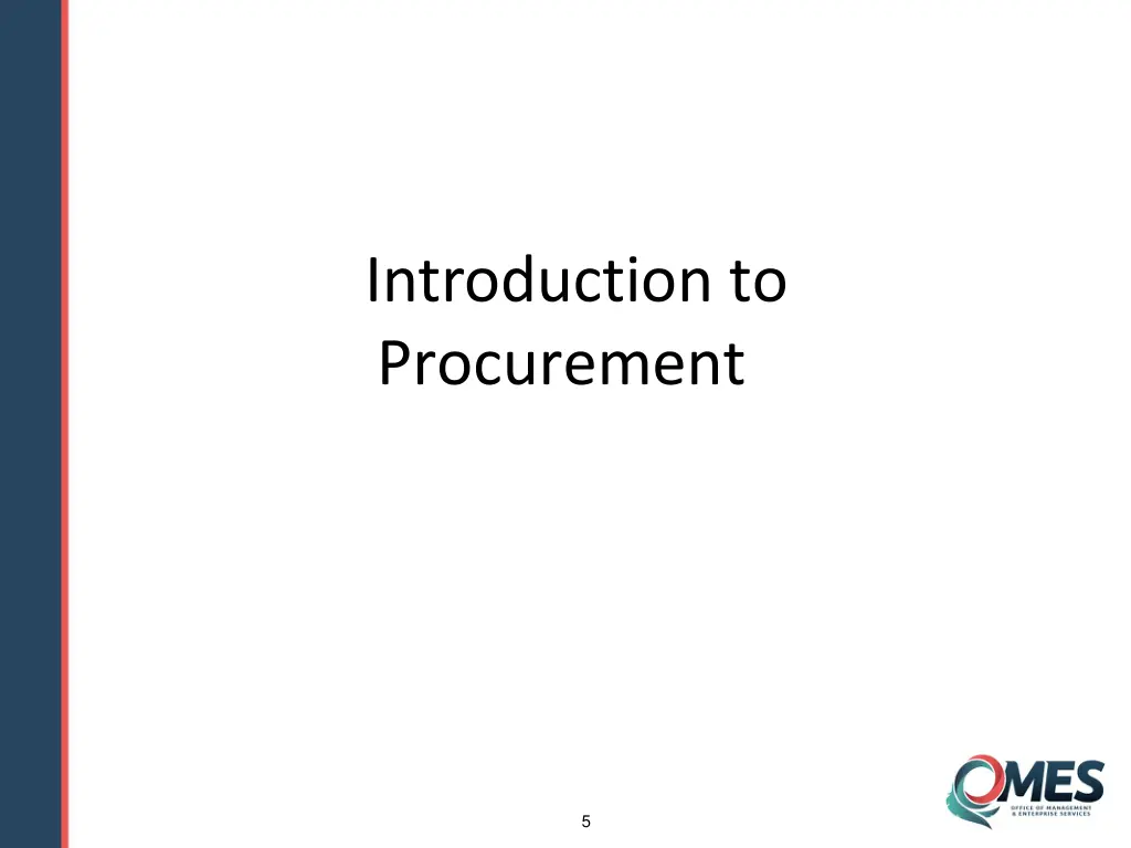introduction to procurement