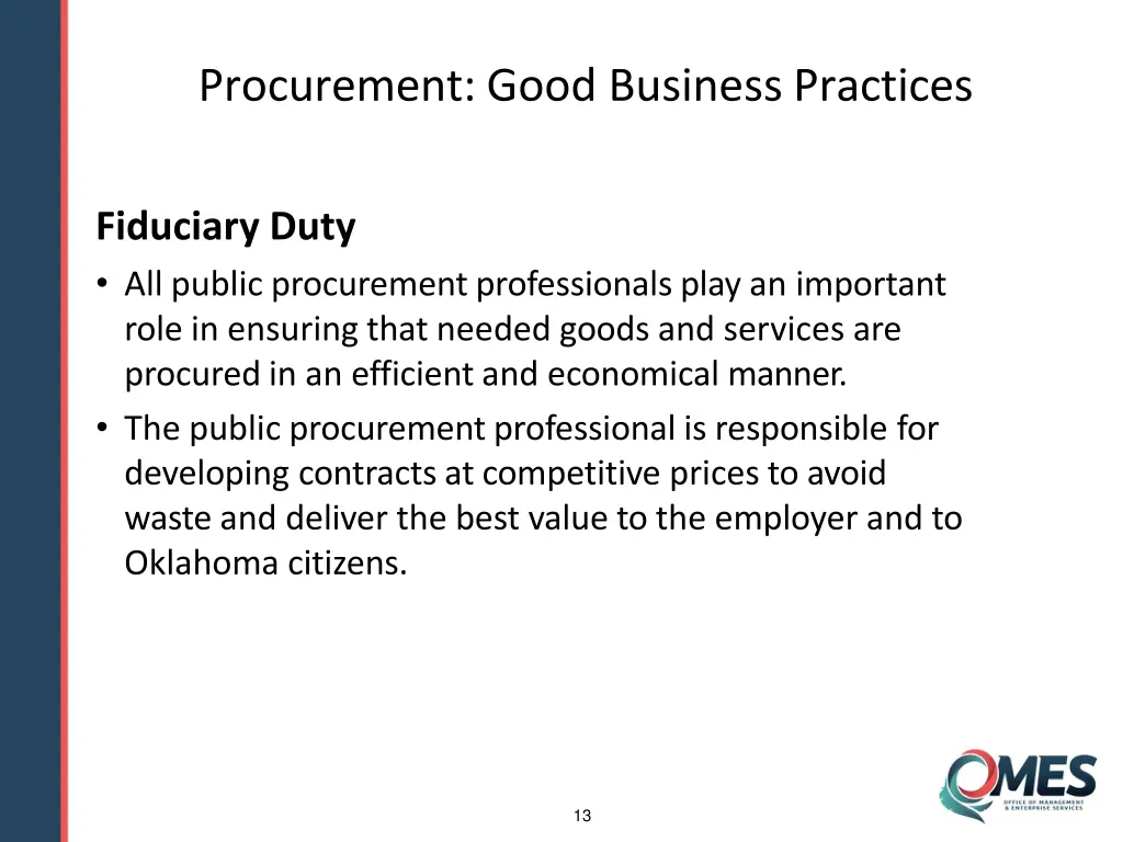 procurement good business practices 2