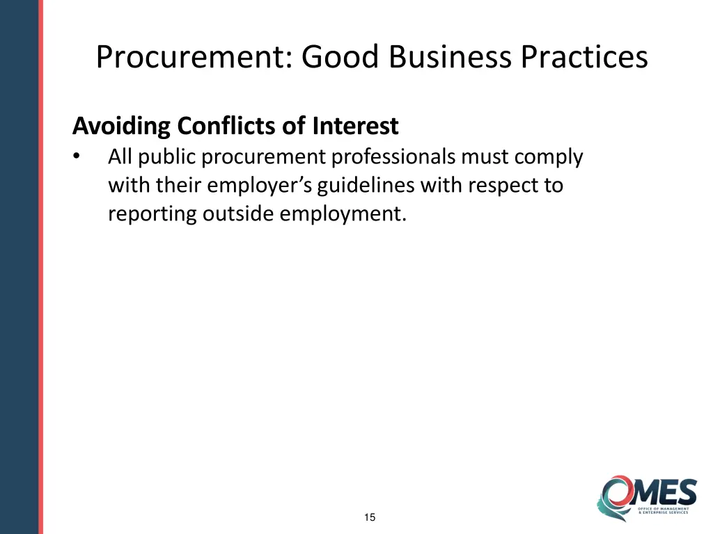 procurement good business practices 4