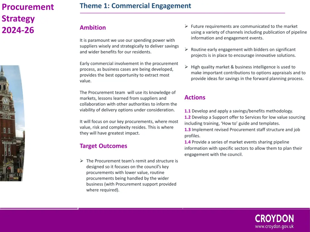 theme 1 commercial engagement