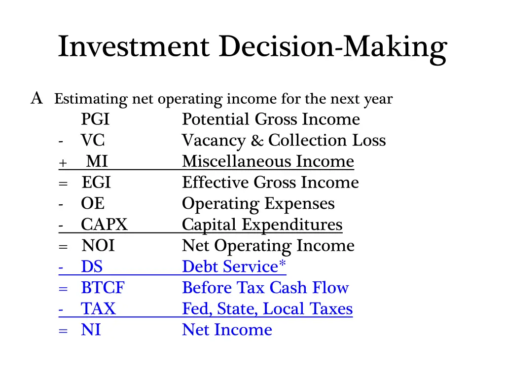investment decision making 3