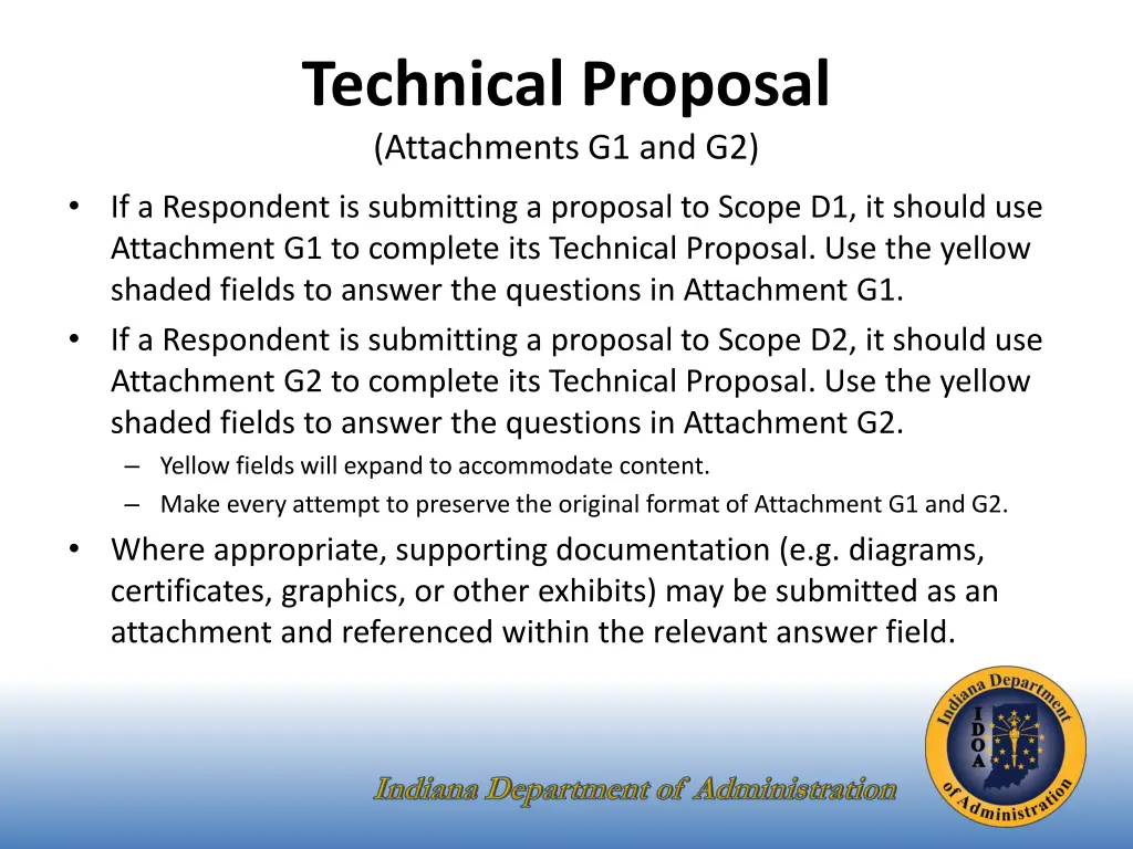 technical proposal attachments g1 and g2