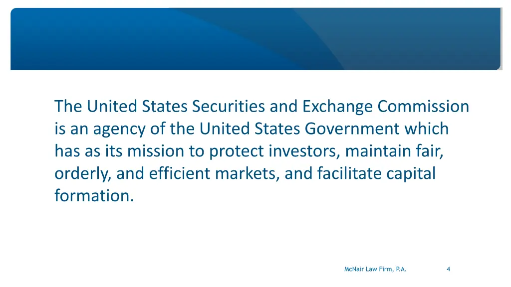 the united states securities and exchange