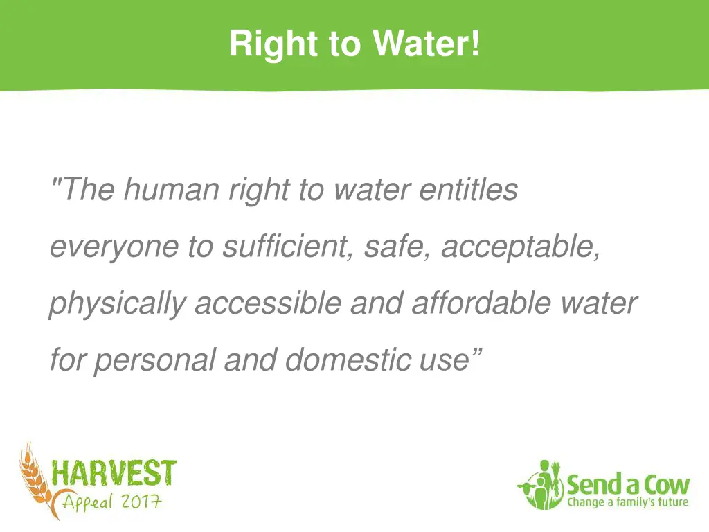right to water