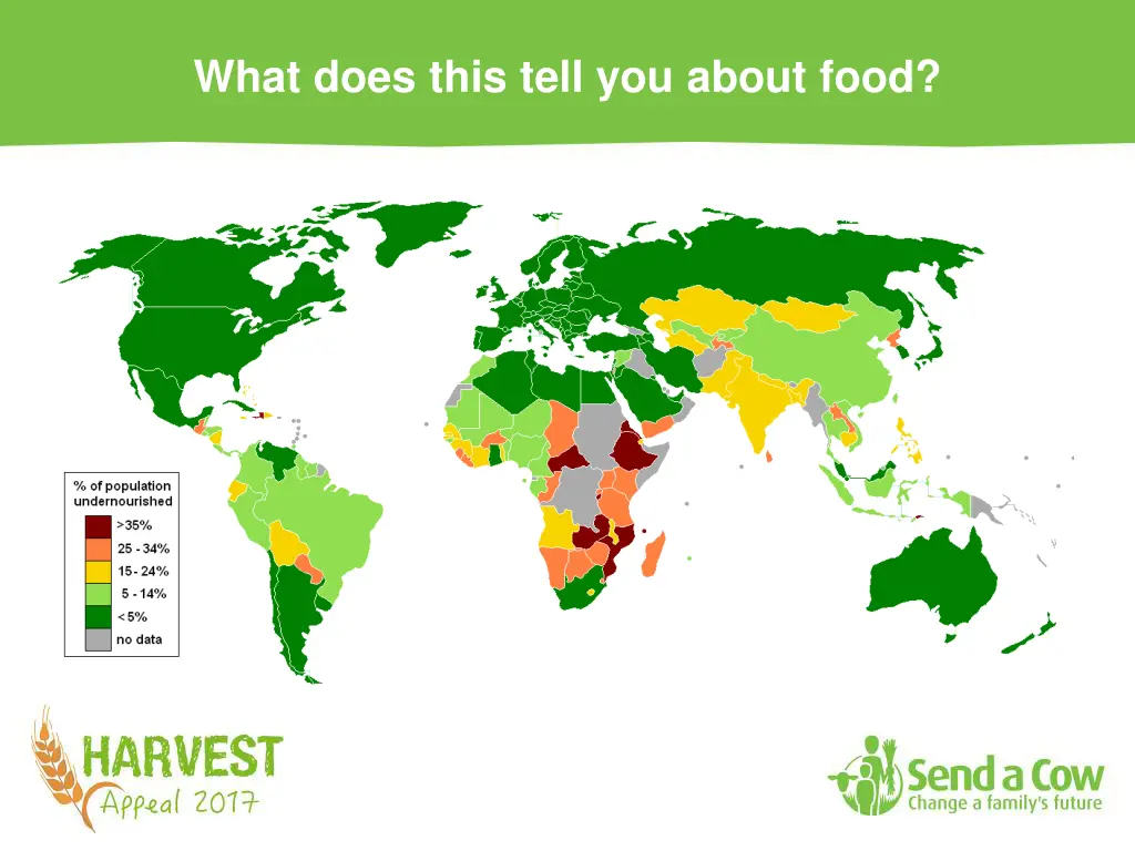 what does this tell you about food