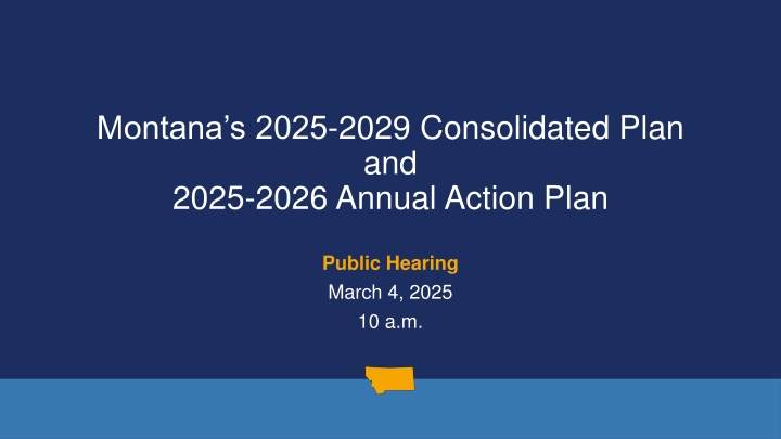 montana s 2025 2029 consolidated plan and 2025