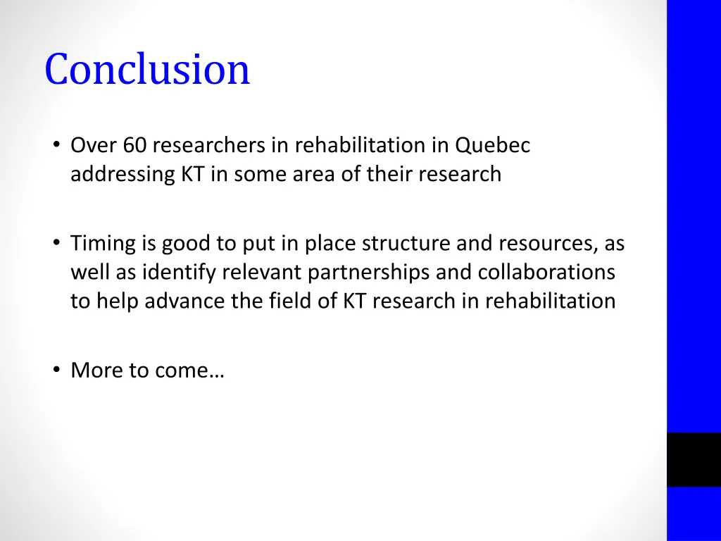 conclusion
