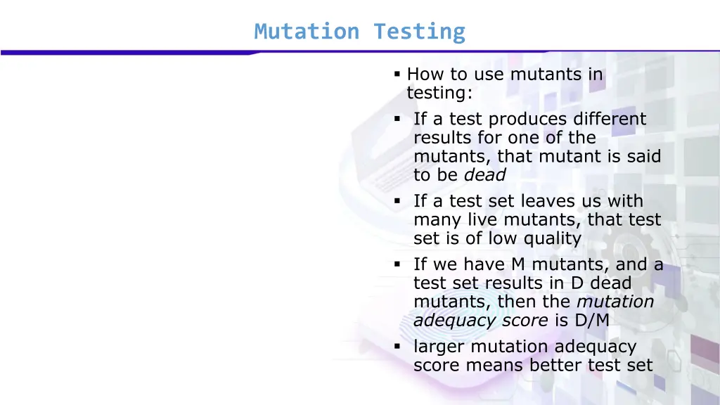 mutation testing 3