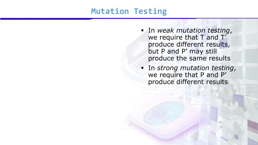 mutation testing 5