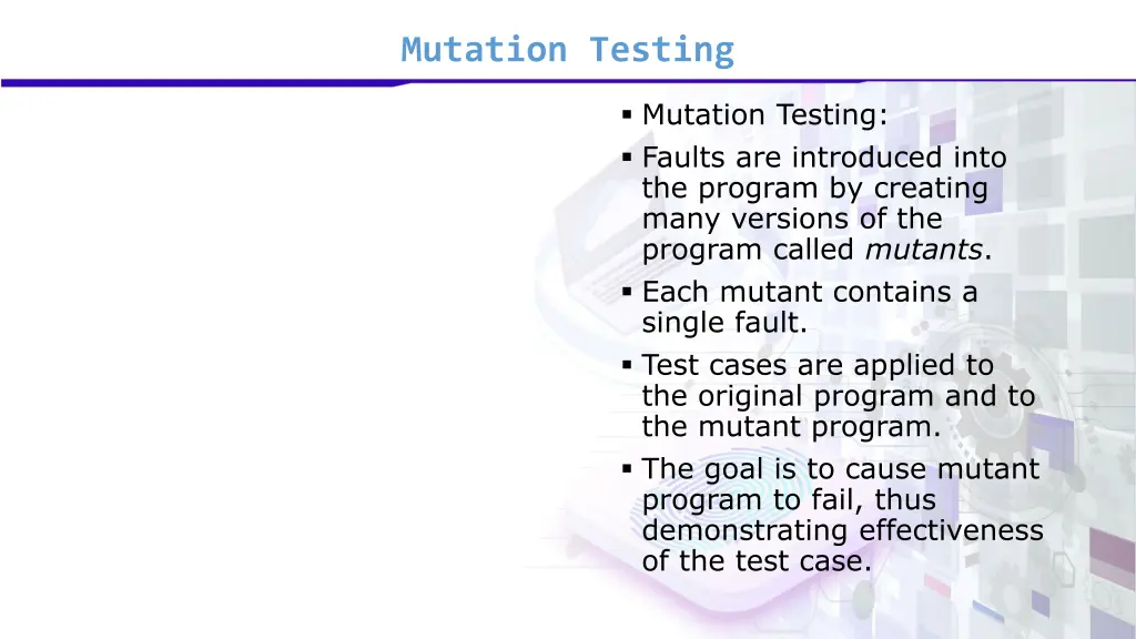 mutation testing 7
