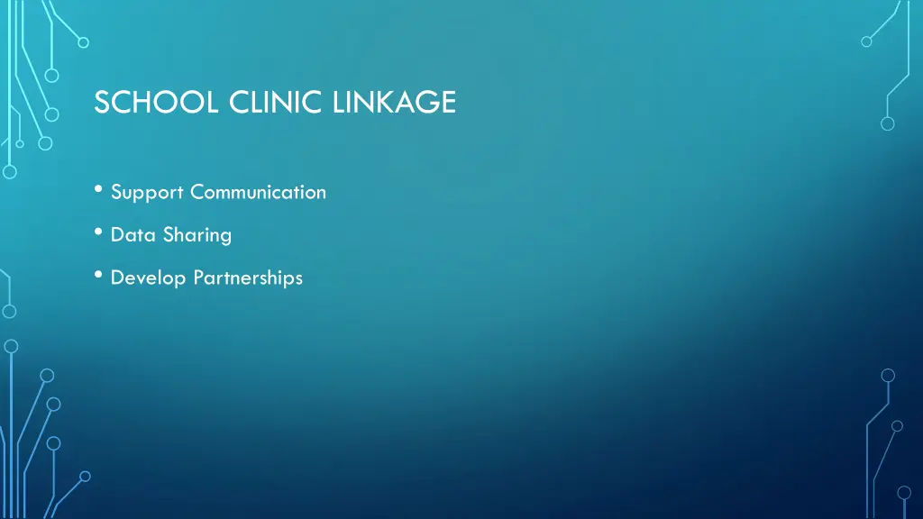 school clinic linkage