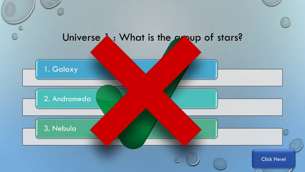 universe 1 what is the group of stars