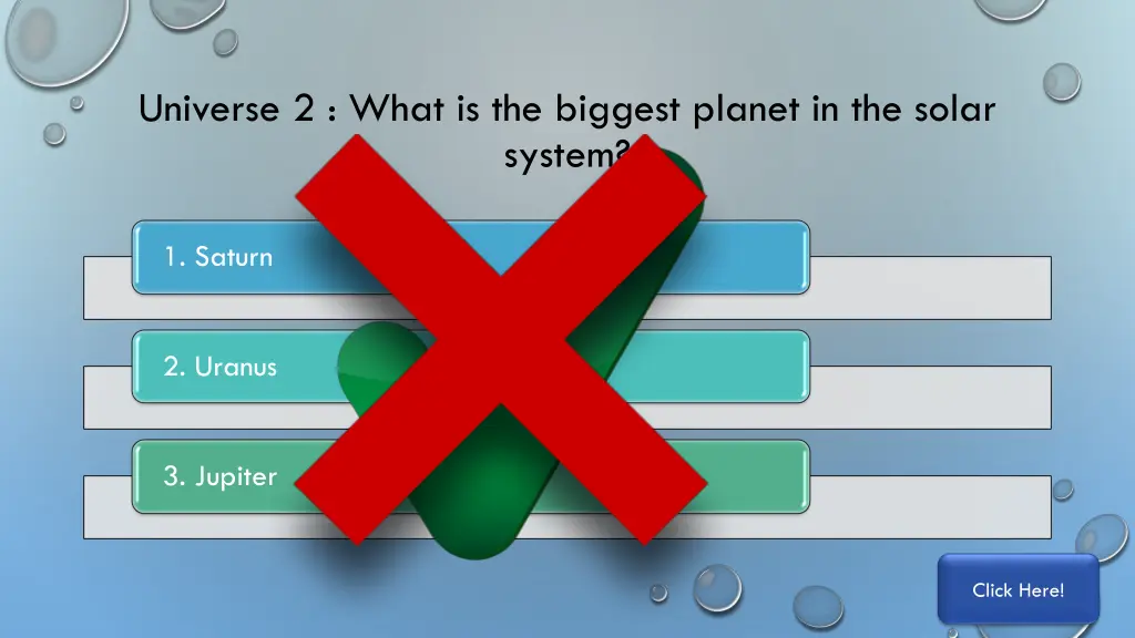 universe 2 what is the biggest planet