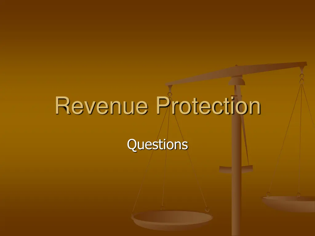 revenue protection 1
