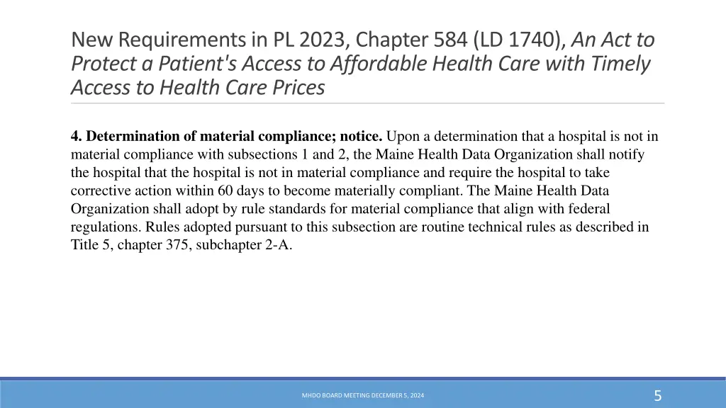 new requirements in pl 2023 chapter 584 ld 1740 2