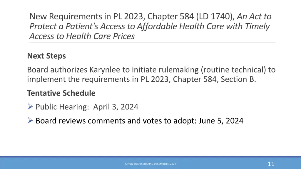 new requirements in pl 2023 chapter 584 ld 1740 4