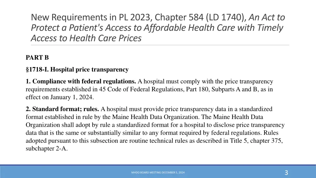 new requirements in pl 2023 chapter 584 ld 1740