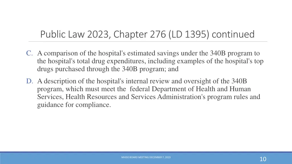 public law 2023 chapter 276 ld 1395 continued 1