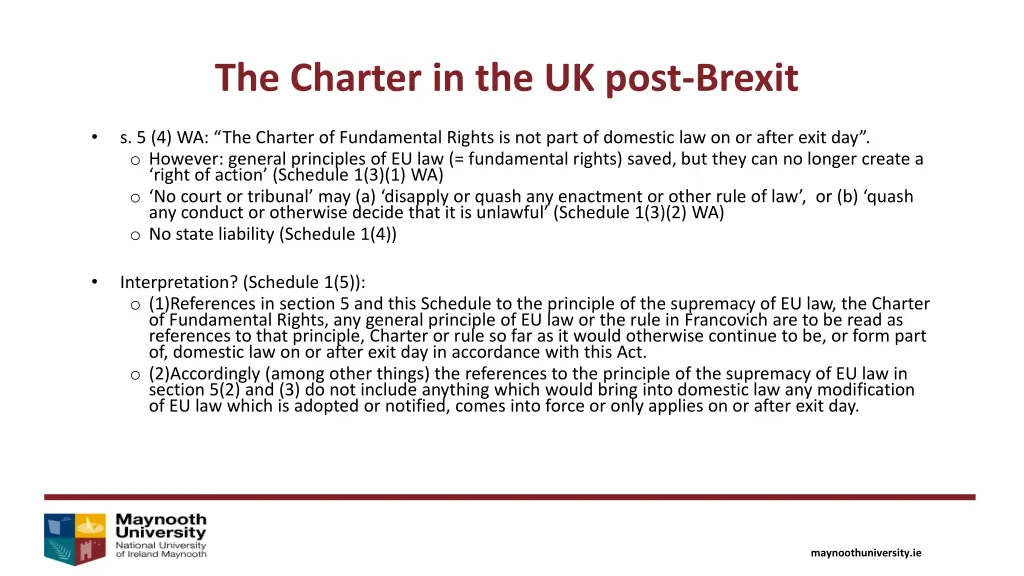 the charter in the uk post brexit