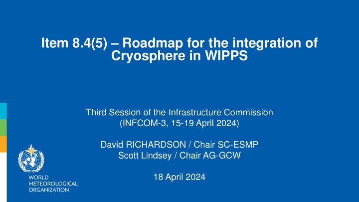 item 8 4 5 roadmap for the integration