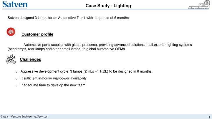 case study lighting