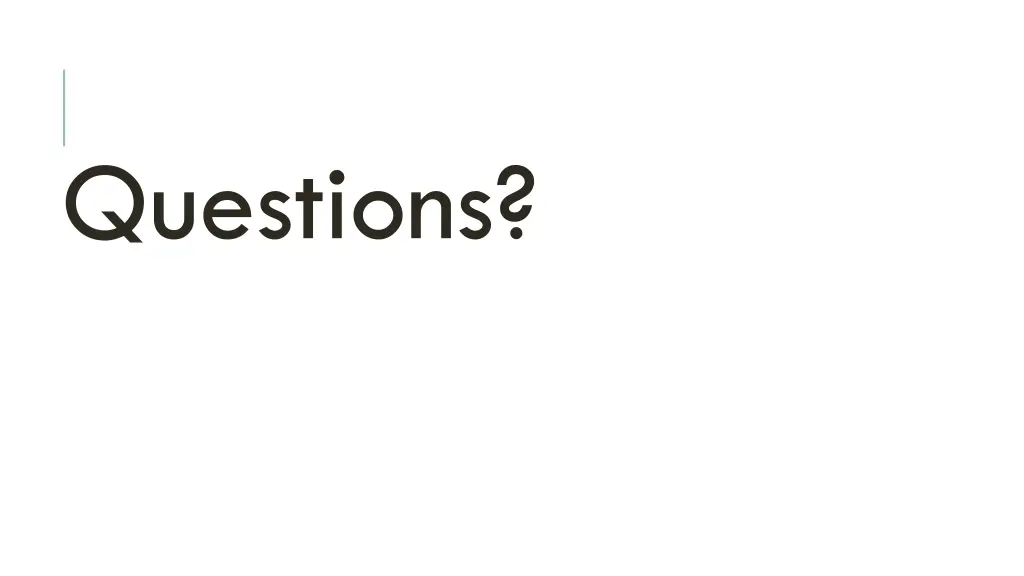 questions