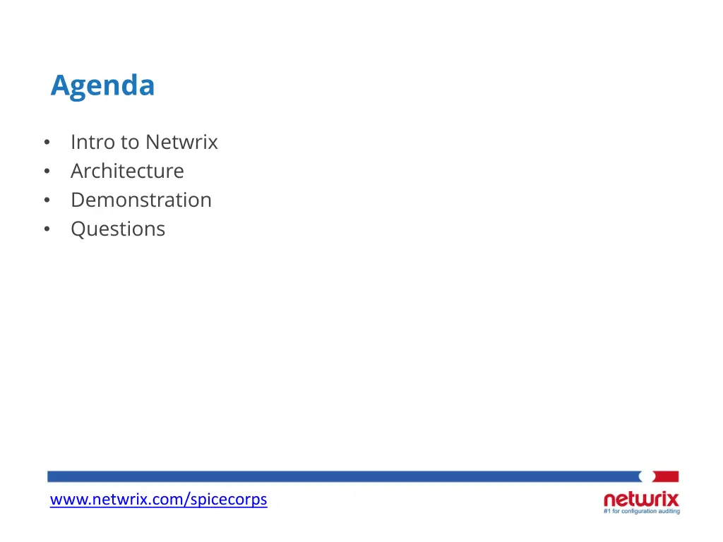 agenda