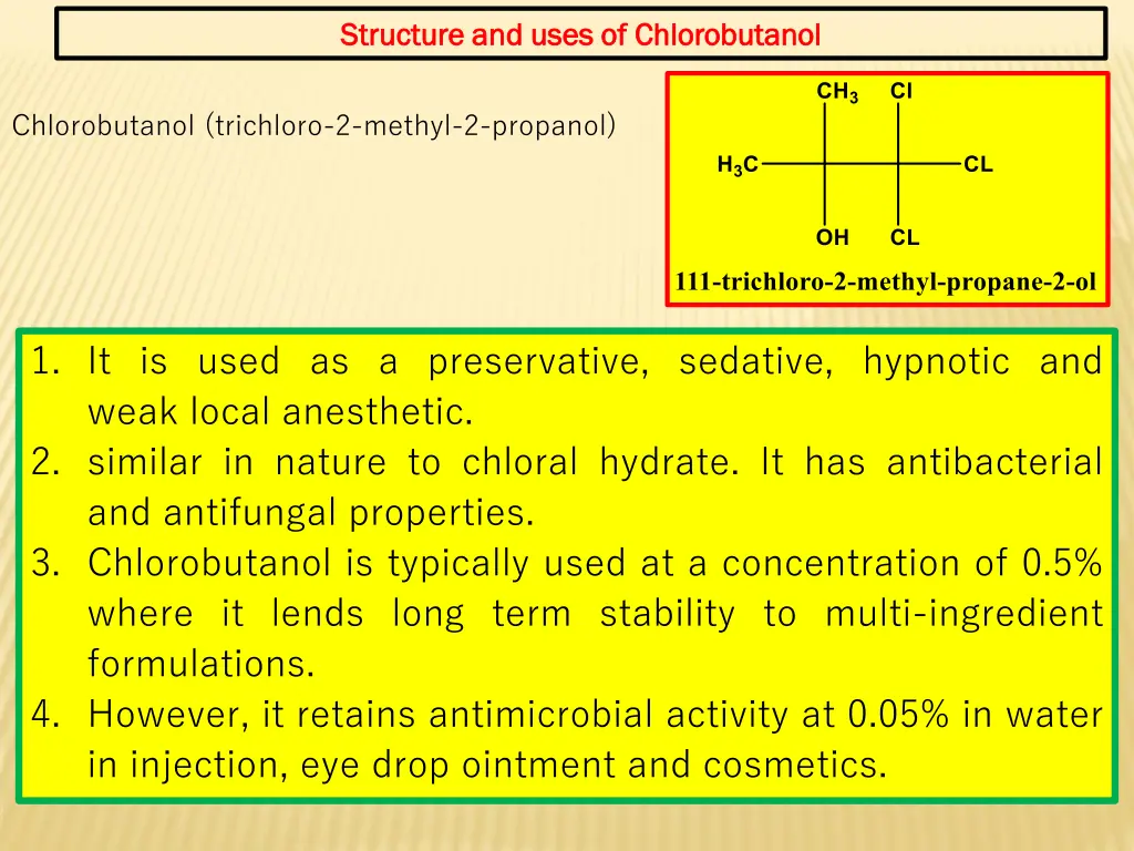 structure and uses of structure and uses