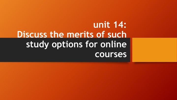 unit 14
