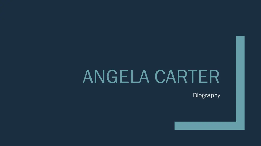angela carter