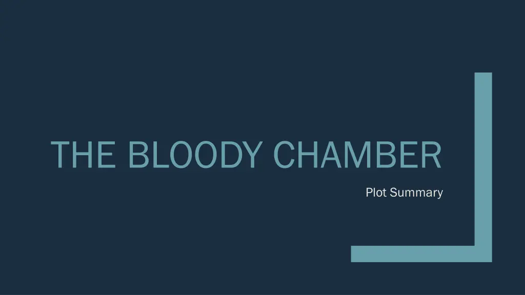 the bloody chamber