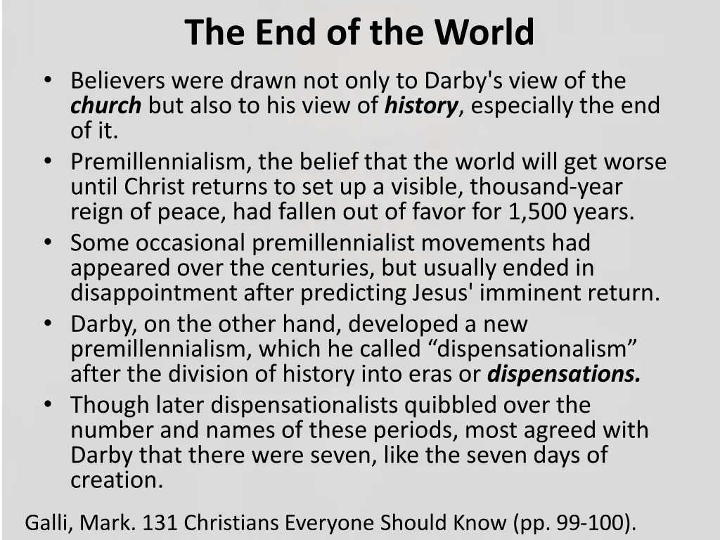 the end of the world believers were drawn