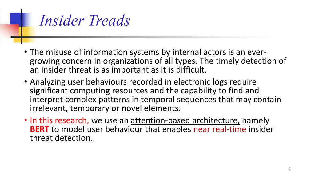 insider treads