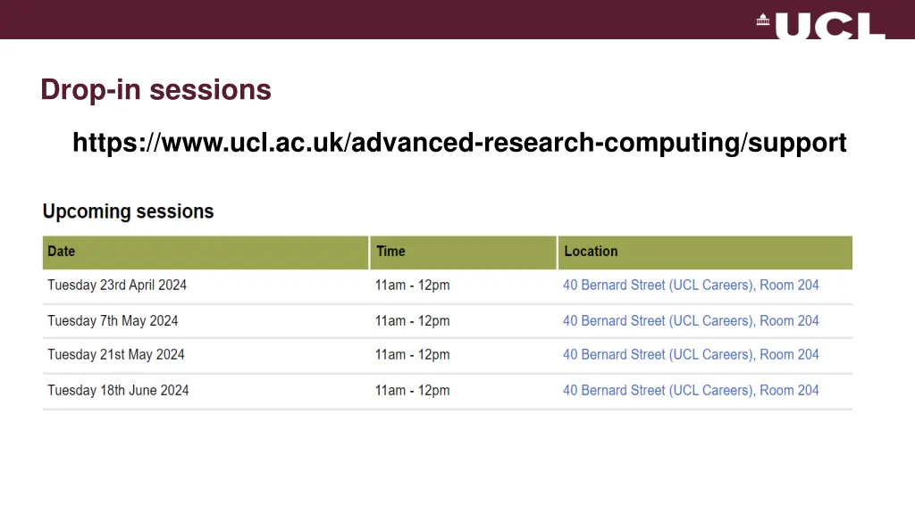 drop in sessions 1