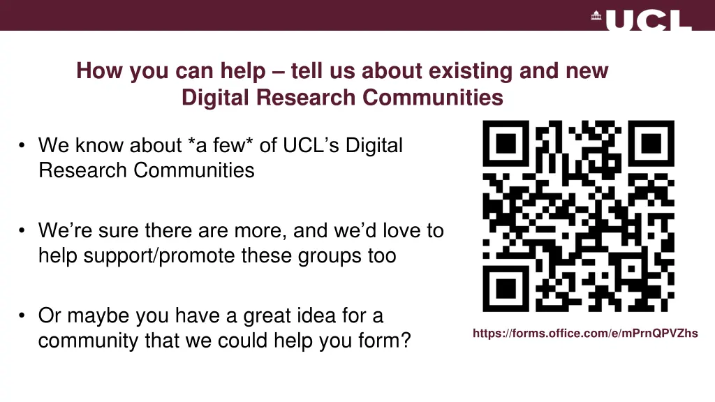 how you can help tell us about existing