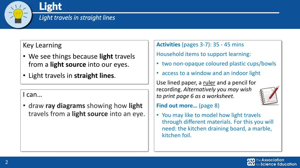 light light light travels in straight lines light