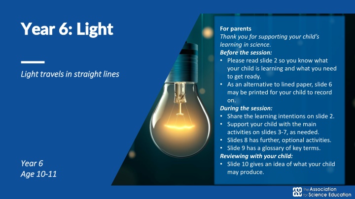 year 6 light year 6 light