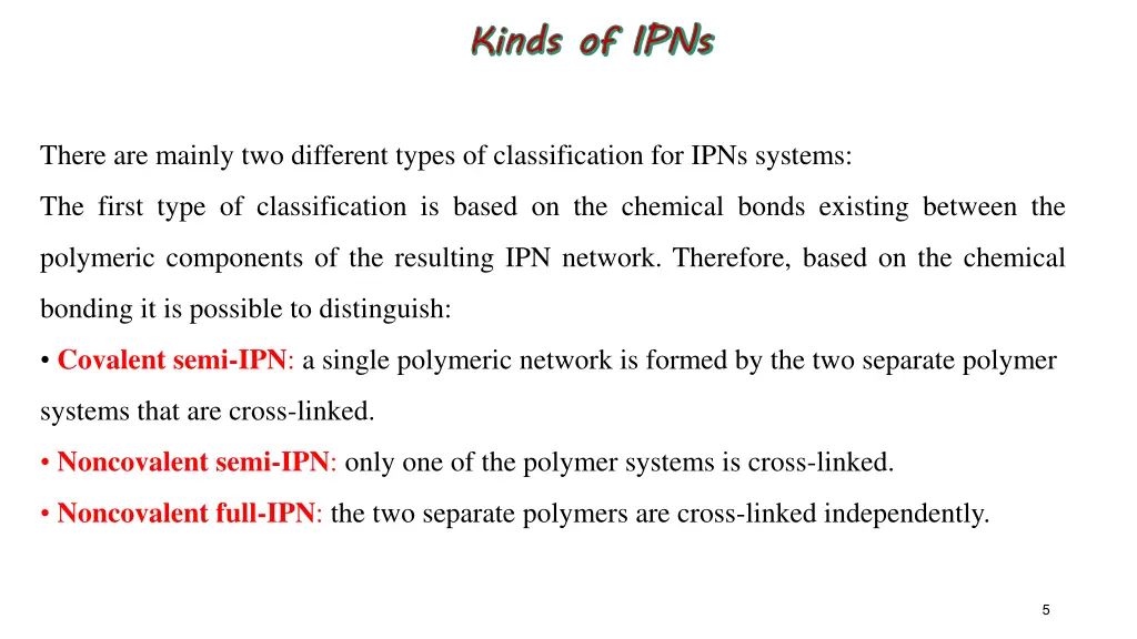 kinds of ipns