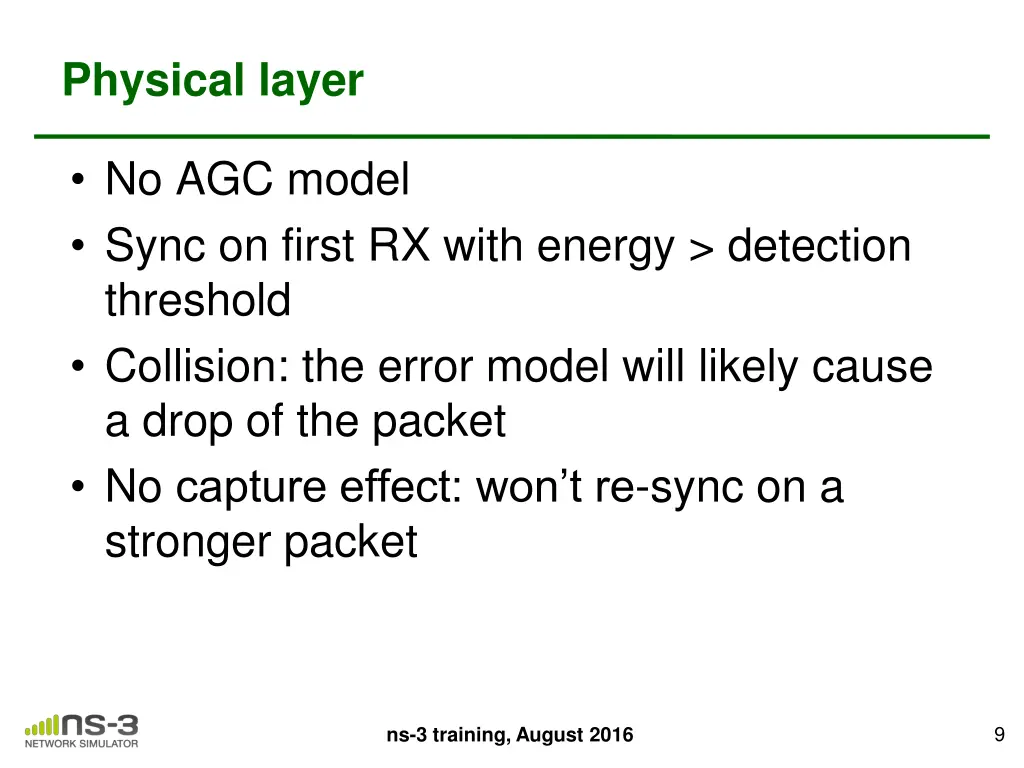 physical layer