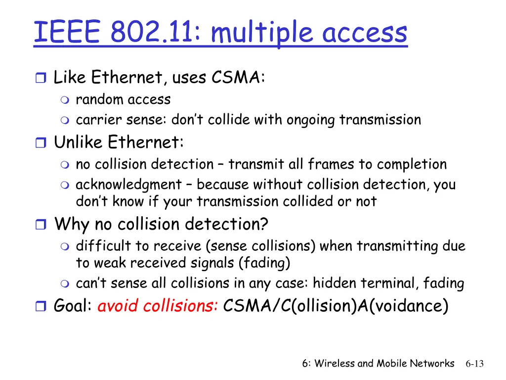 ieee 802 11 multiple access