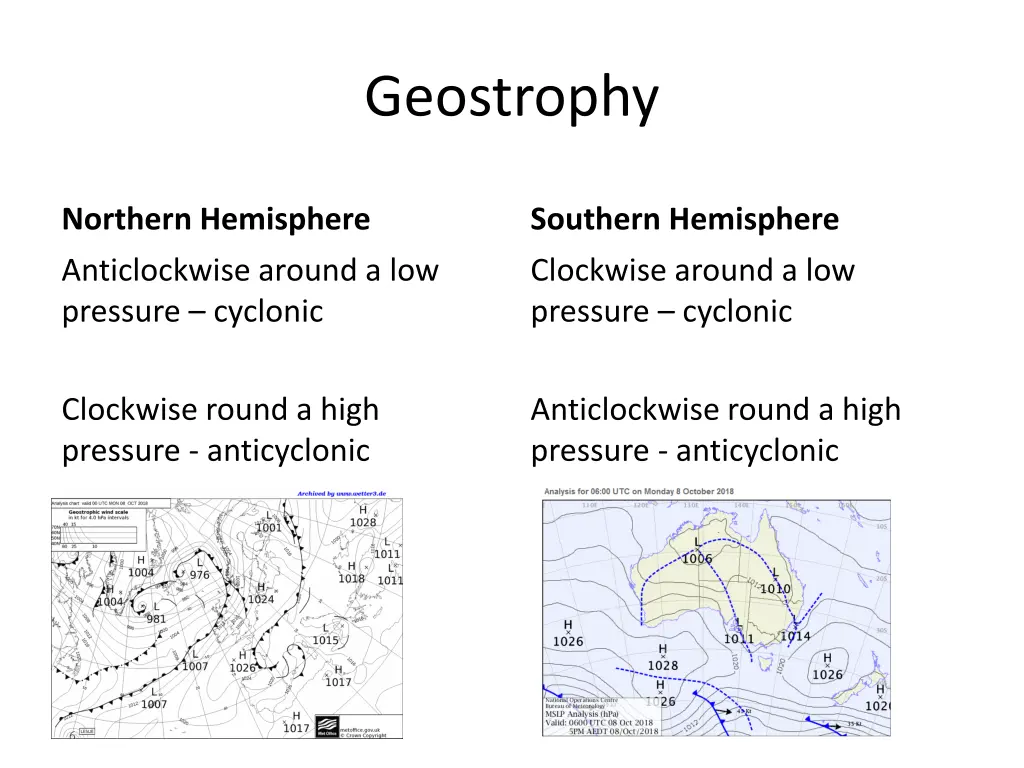 geostrophy