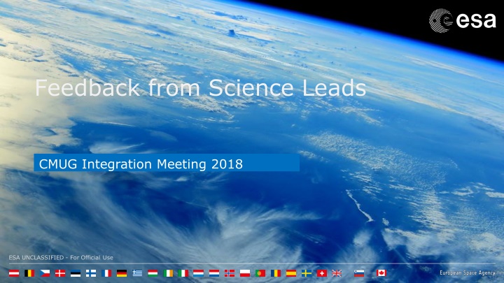 feedback from science leads