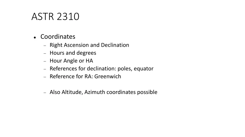 astr 2310 5