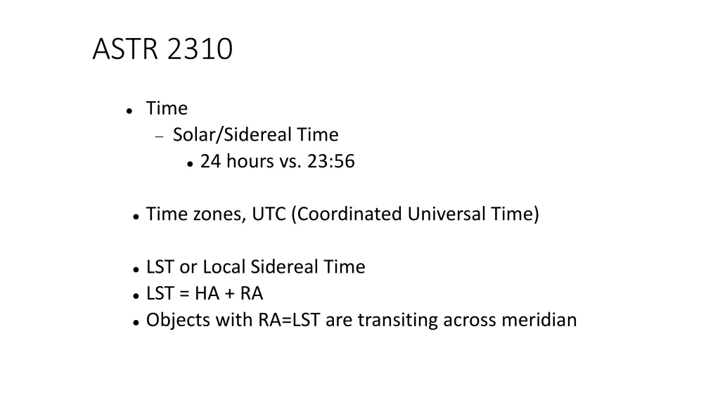 astr 2310 6